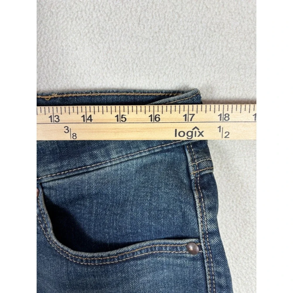 Wrangler Mens Relaxed Bootcut Jeans Medium Wash‎ Denim Blue Size 35x30